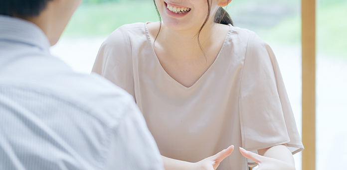 セラピストとお話するのが苦手です。どうやって盛り上げればよいですか？